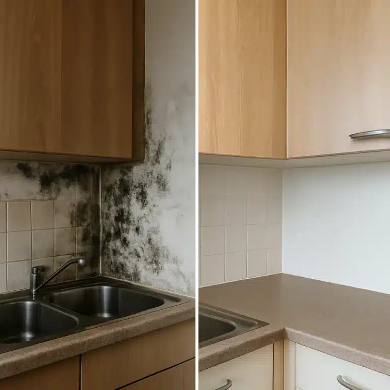 mold removal-befor-after