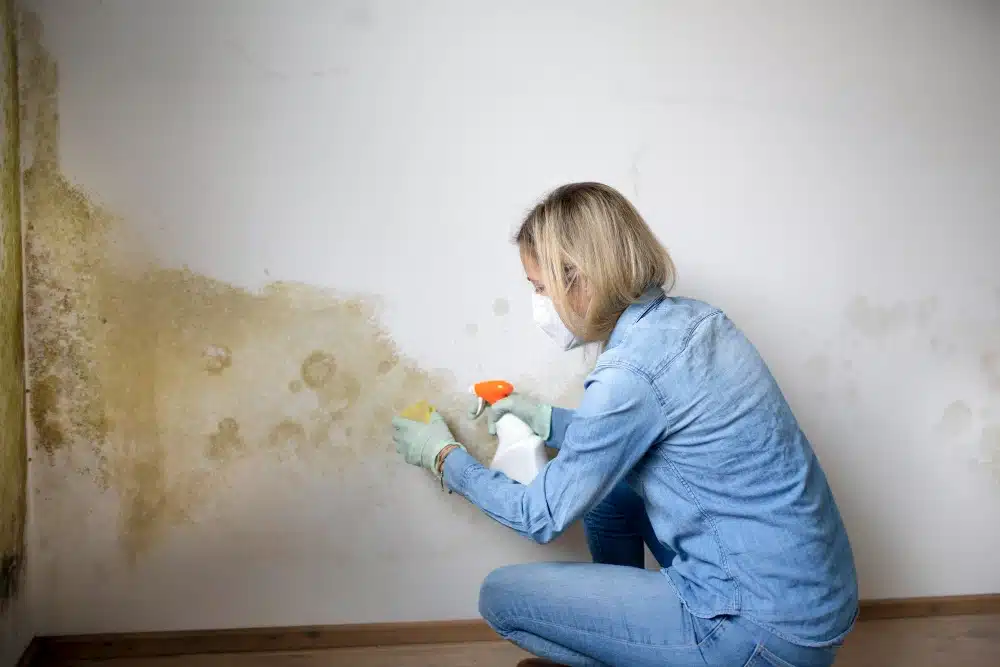 Remove Mold from Painted Walls