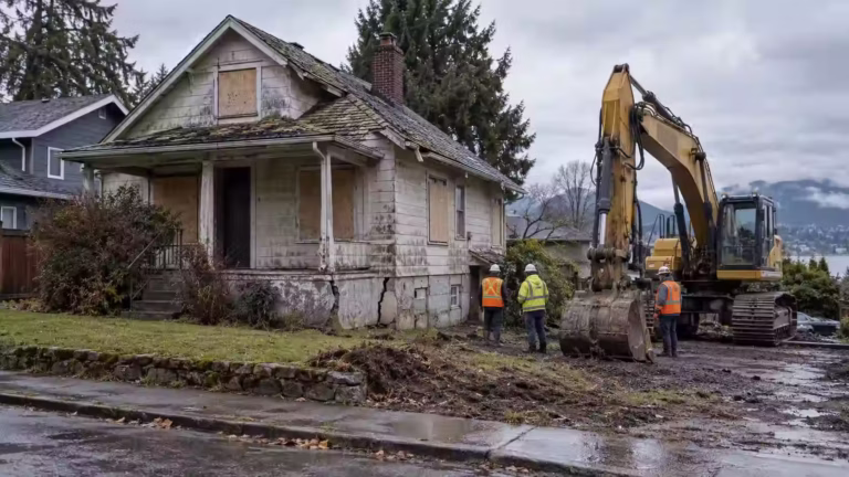 Reasons to Demolish a House in vancouver